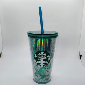 Starbucks Tropical Holographic Tumbler 16oz 2022